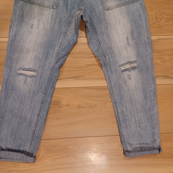 🌸 NWT Easel Denim Joggers - Picture 4 of 10